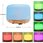 Color Changing Essential Oil Aromatherapy Diffuser With Remote